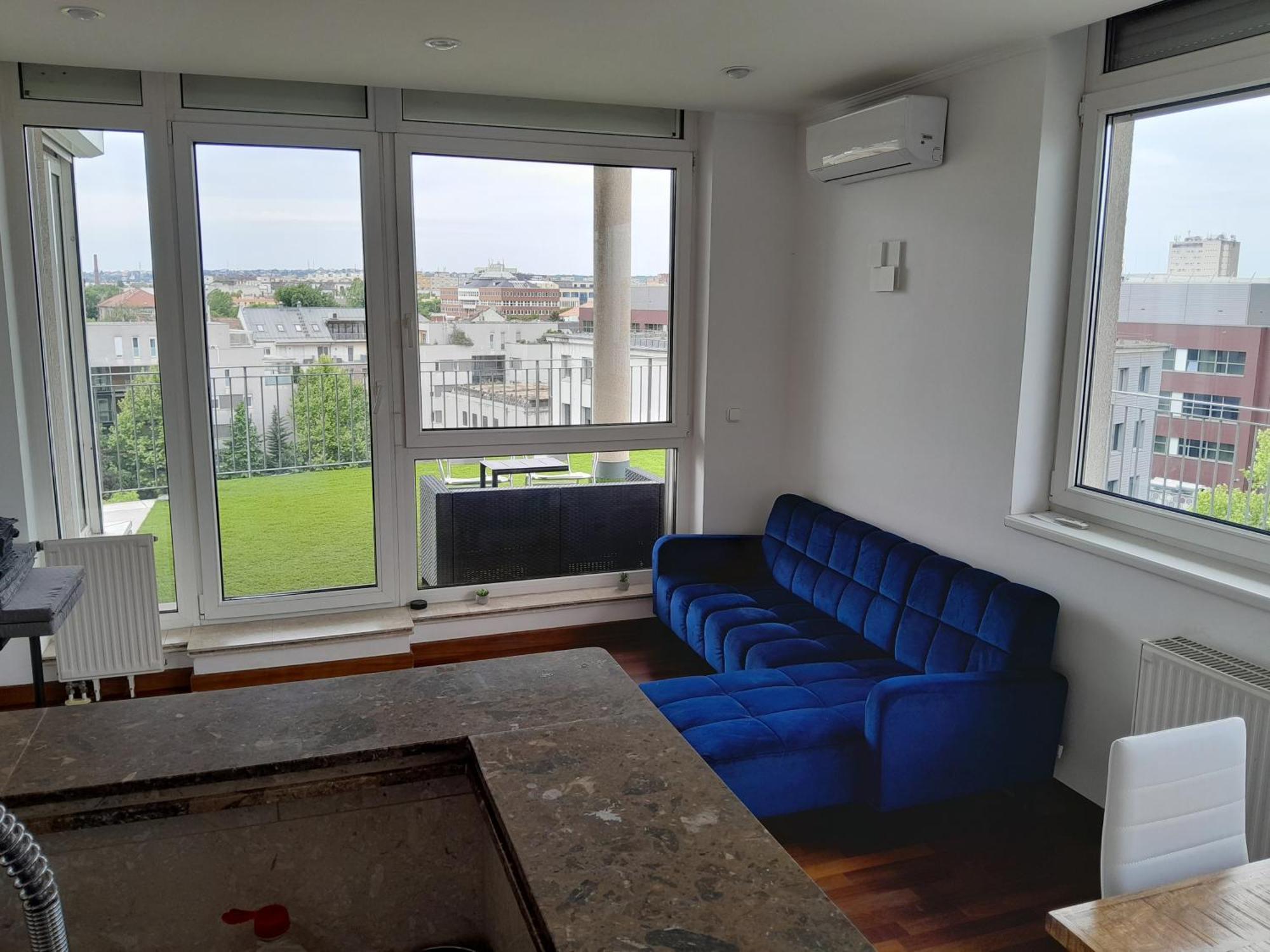 Penthouse Rooftop With Huge Sky Terrace Apartament Budapeszt